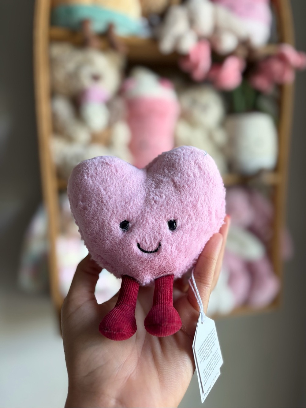 Jellycat Colette Heart Macaron - Authentic & BNWT